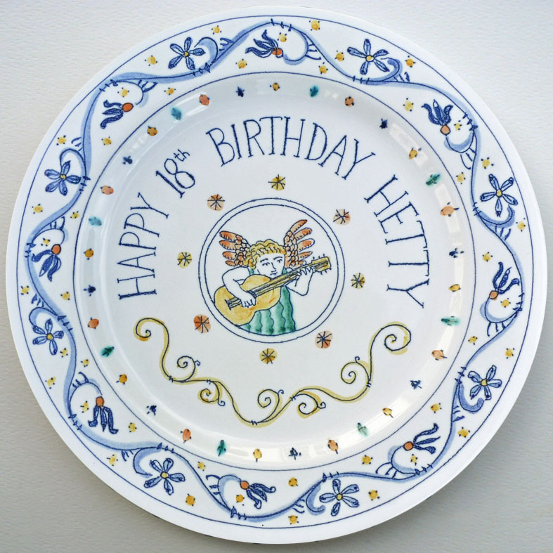1 Birthday plate
