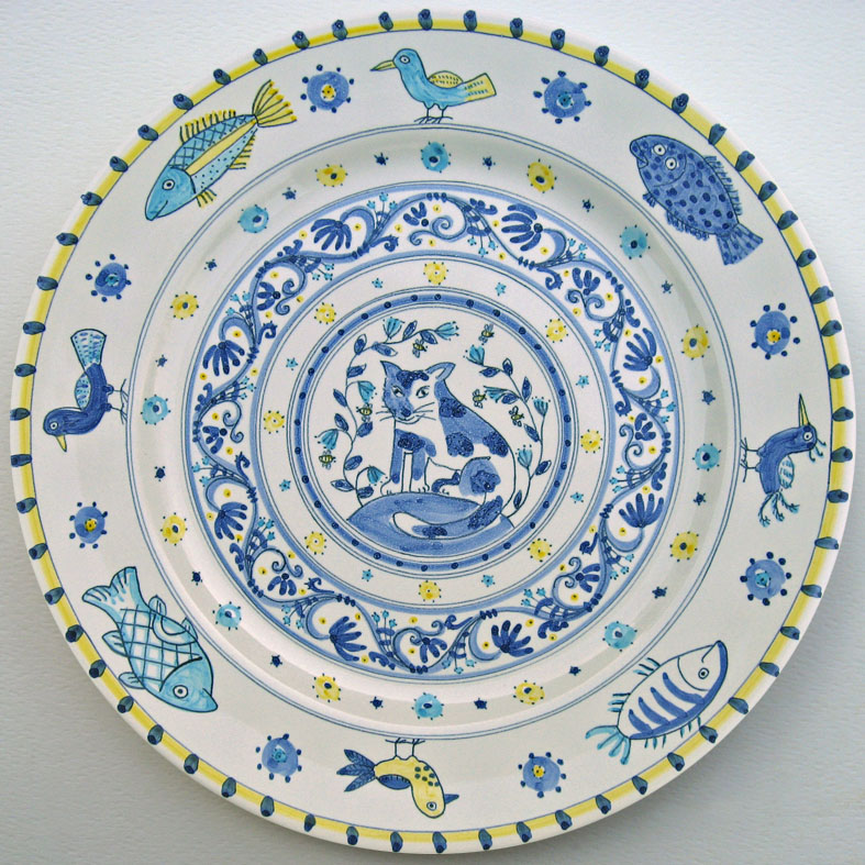 18 Cat plate