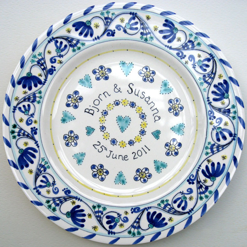 7 Wedding plate