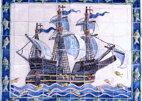 8 Relief tiles