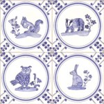 British Wildlife Tiles