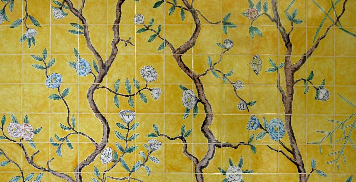 Chinoiserie tiles