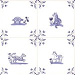 Delft Animal tiles