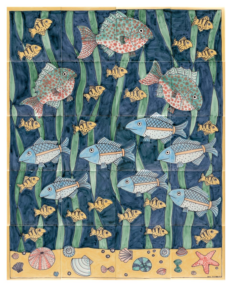 Fish Tile panel
