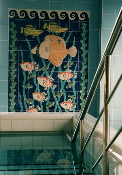 Hydrotherapy angel fish