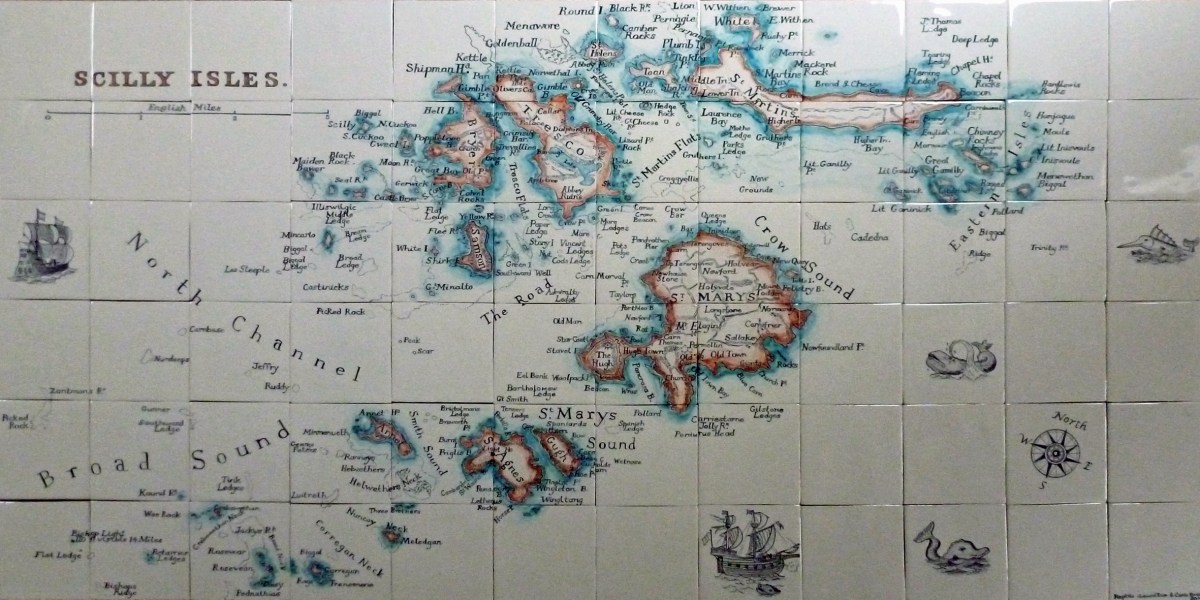Scilly Isles tile panel