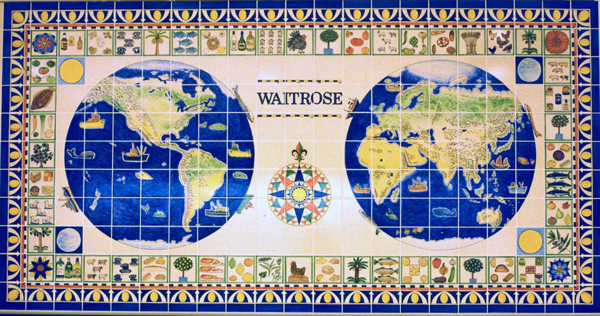 Waitrose World tile panel