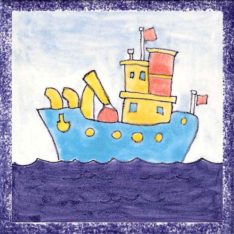 Boat tile 17