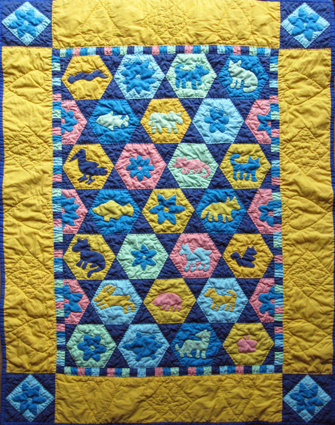Animal Magic quilt