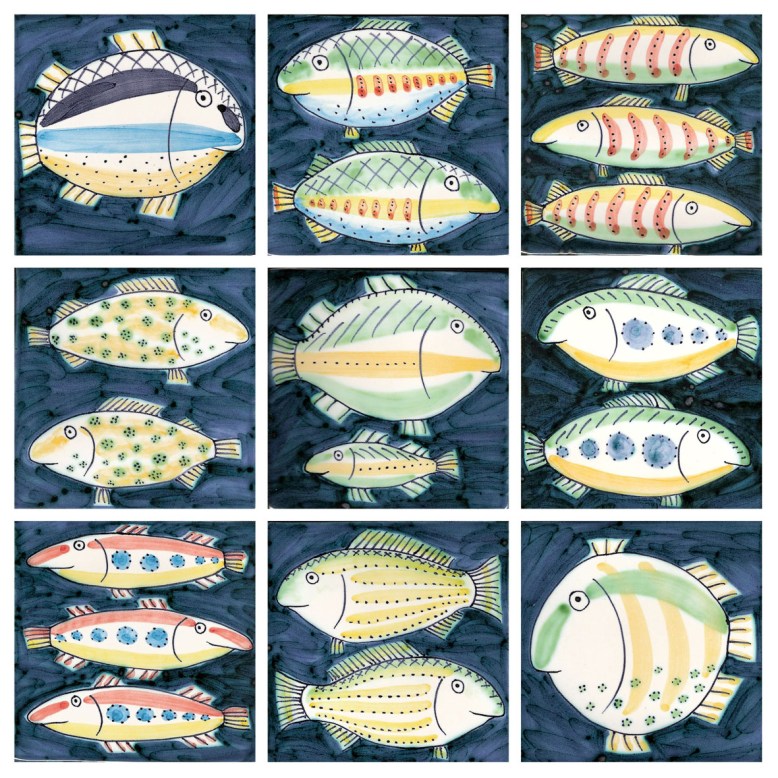 Fish tiles