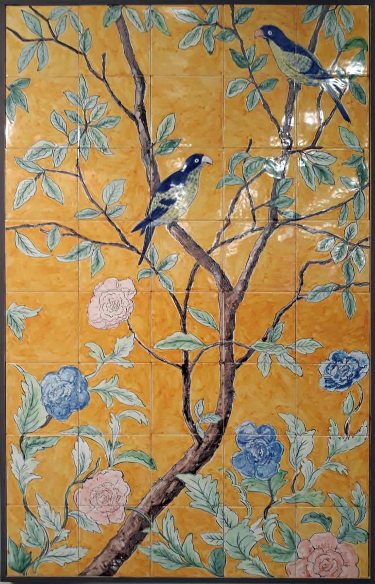 Chinoiserie tiles