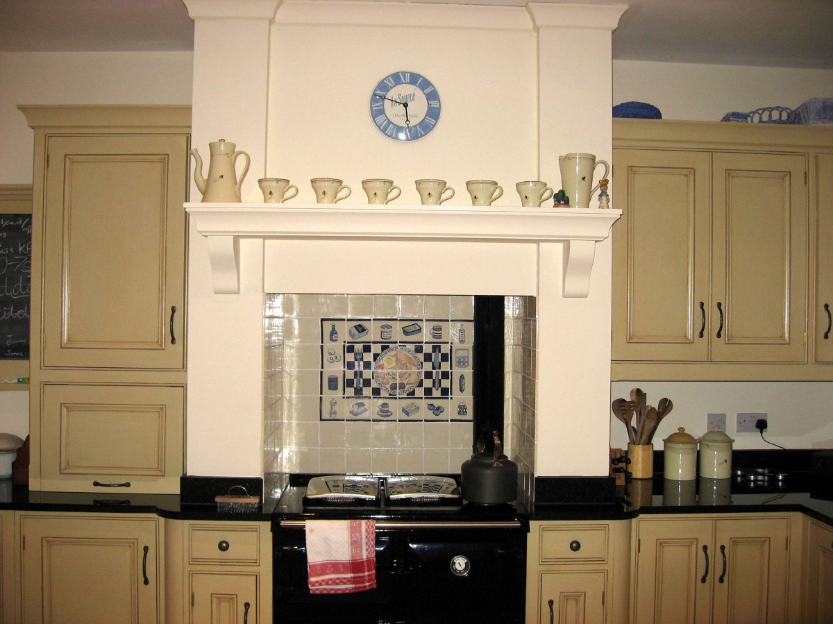 Breakfast tile panel