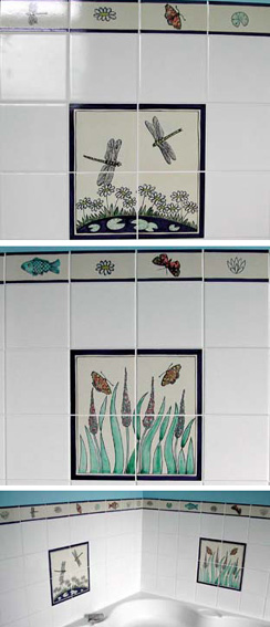 Dragonfly tiles