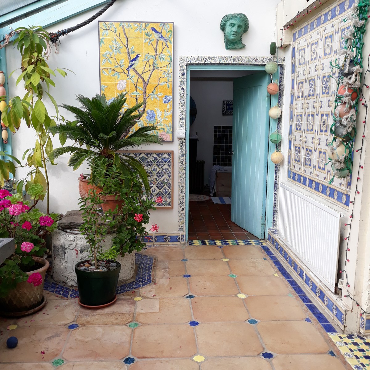 Conservatory scene