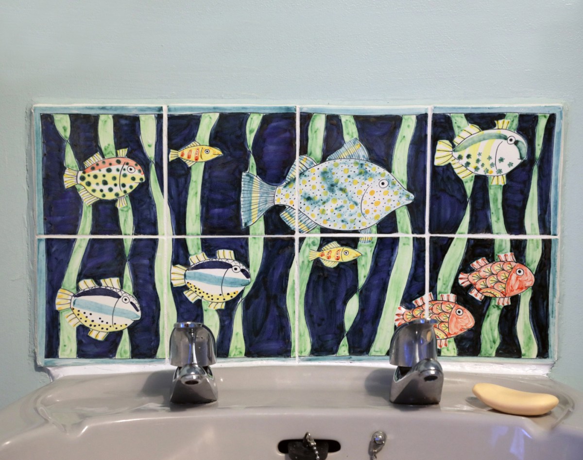Bathroom tiles