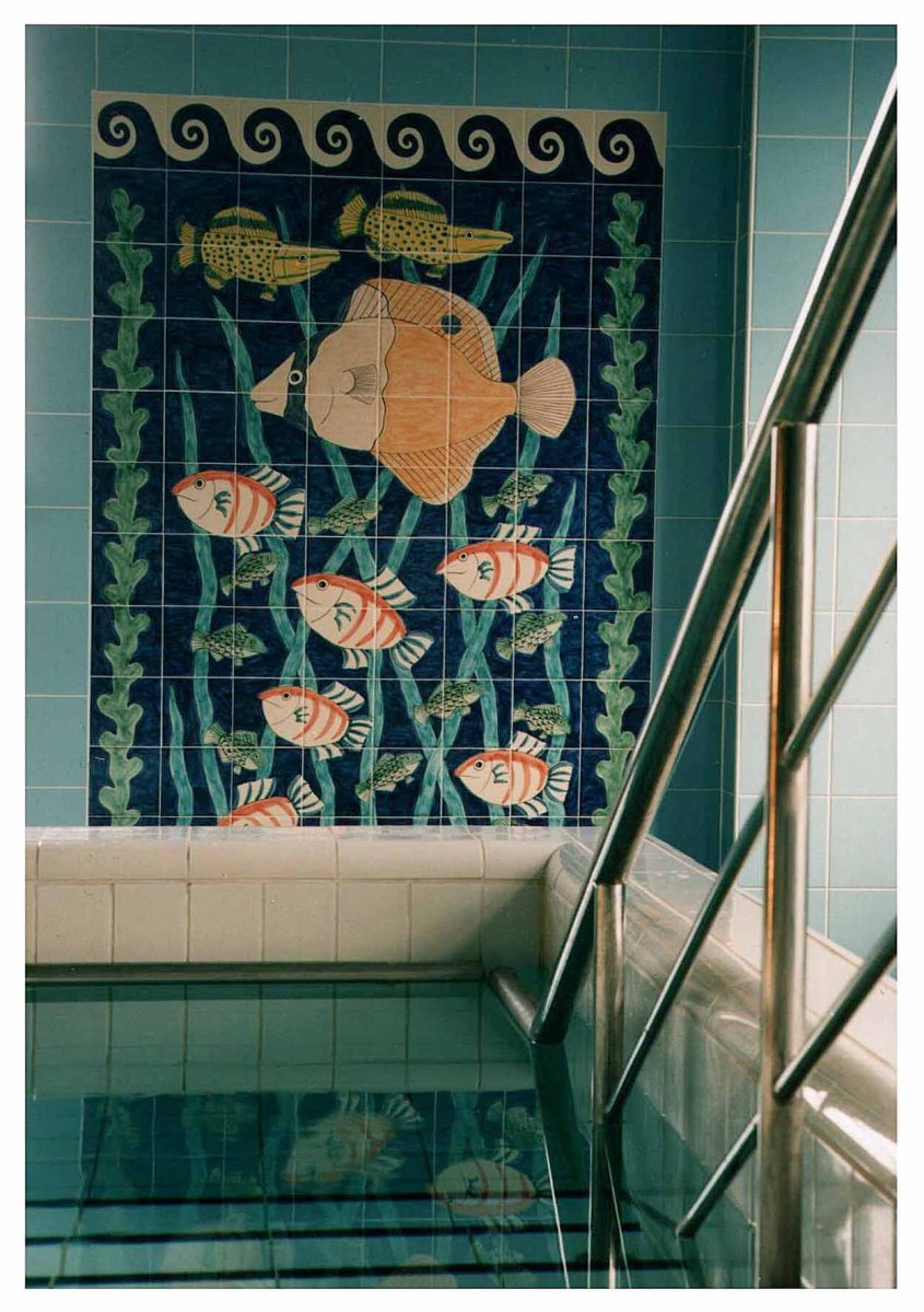 Hydrotherapy pool tiles
