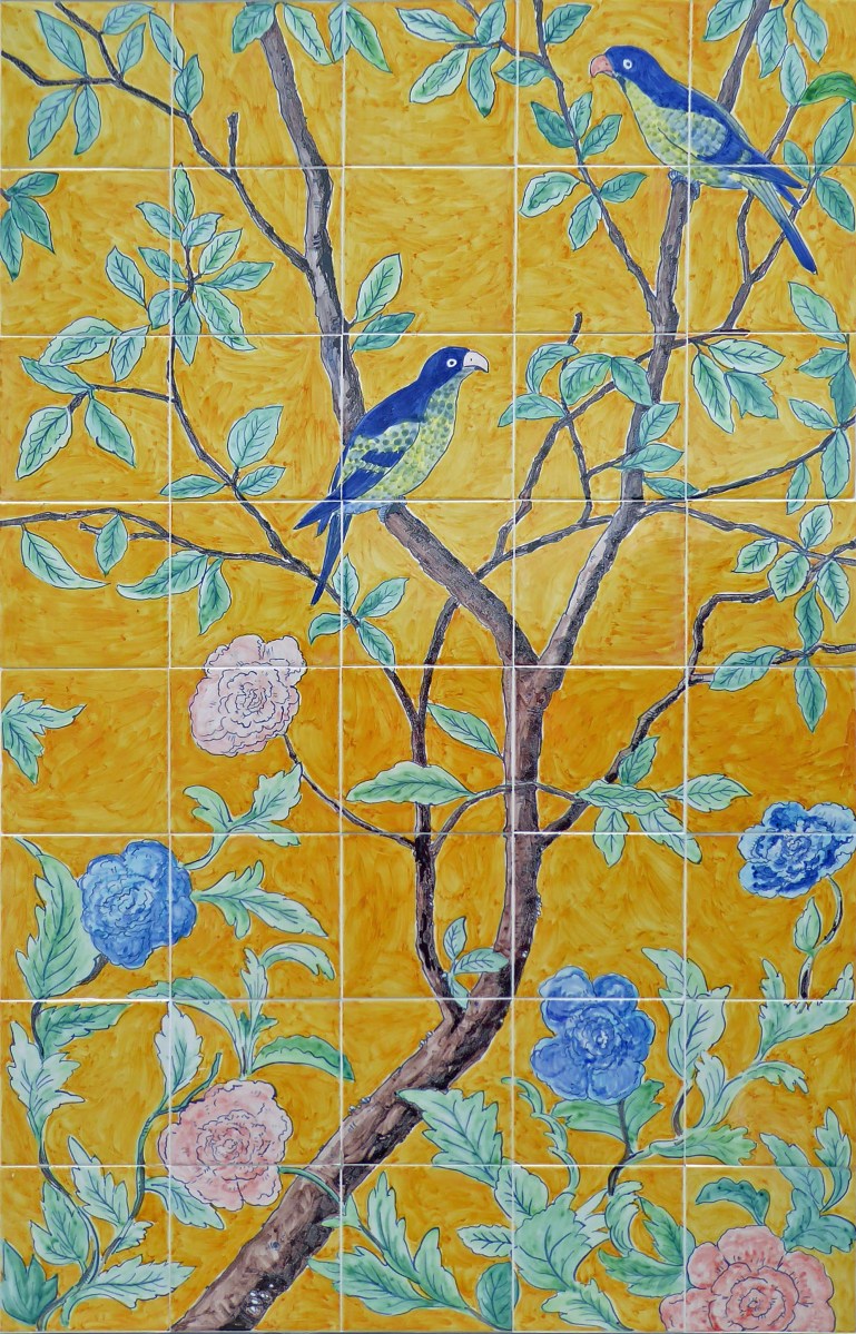 Chinoiserie tiles
