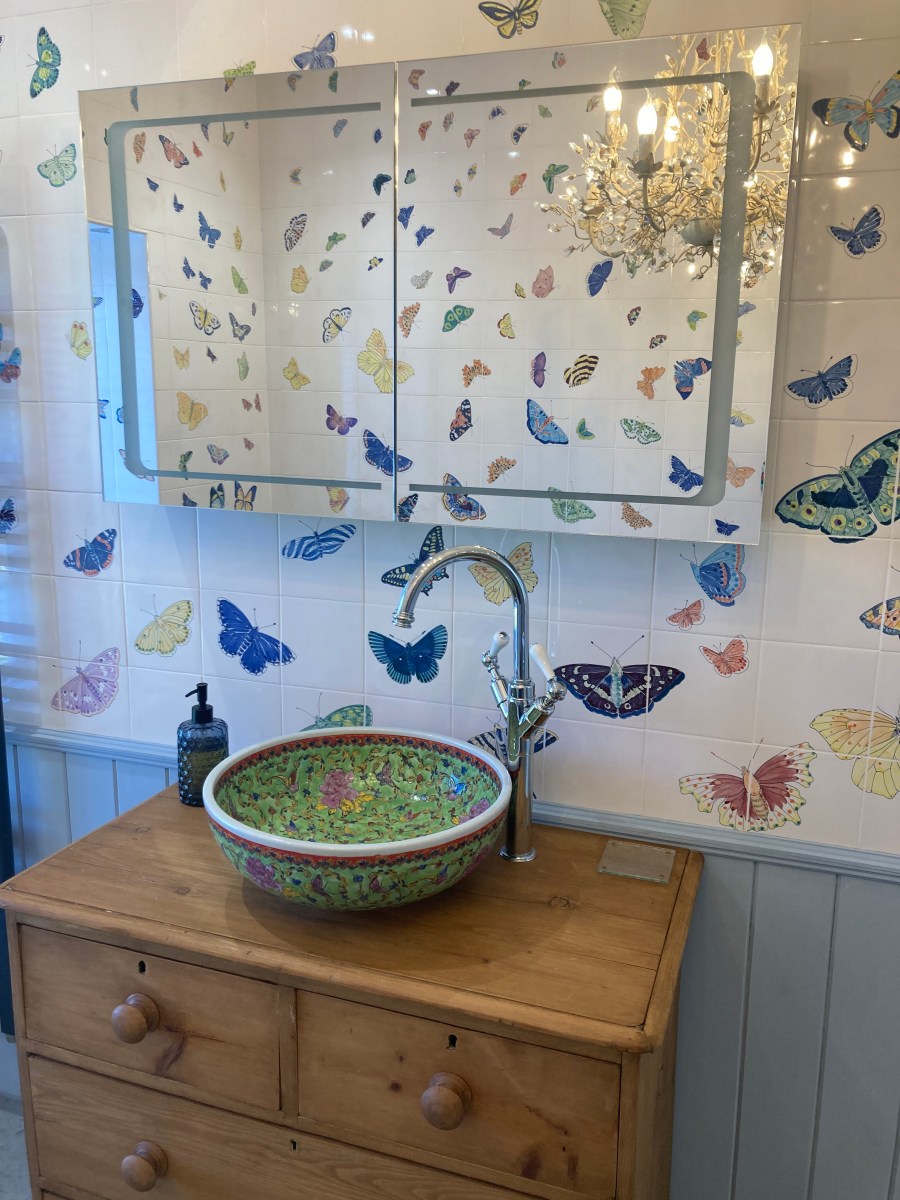 Butterfly tiles