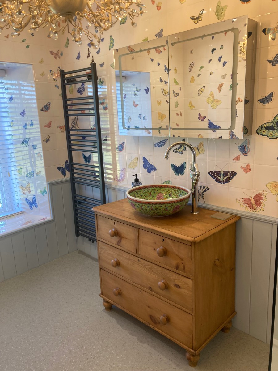 Butterfly tiles