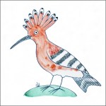 hoopoe tile