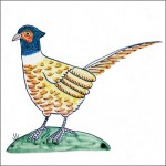 Pheasant tile